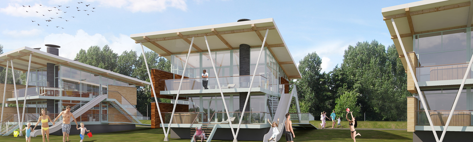 Beachhouses Zeewolde