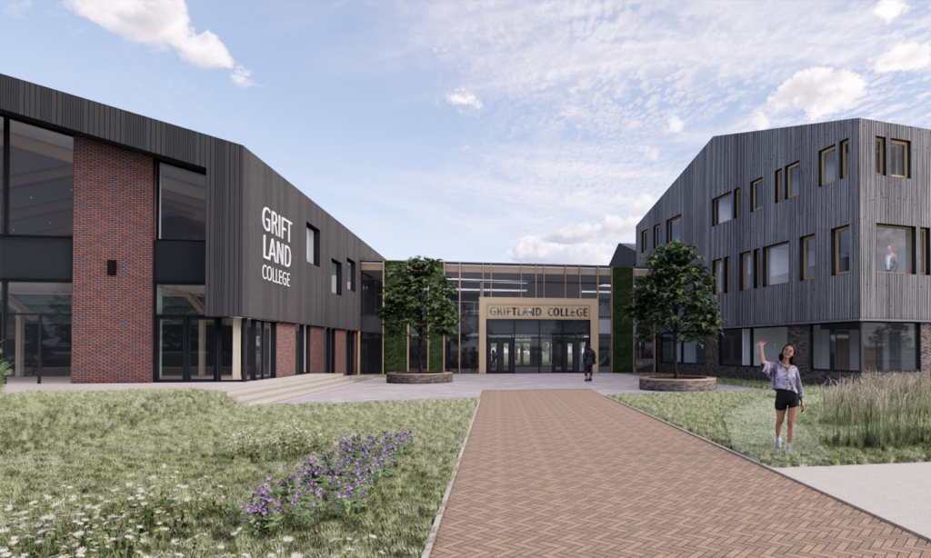Nieuwbouw Griftland College Soest: van bouwbegeleiding tot ontwerp